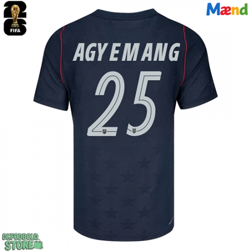 Forente stater Patrick Agyemang #25 Replika Udebanetrøje VM 2026 Kortærmet